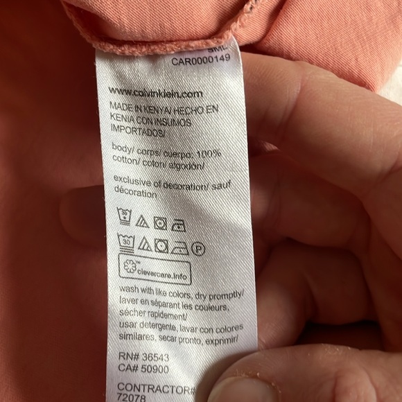 Calvin Klein liquid touch 100% cotton T-shirt - Picture 5 of 5